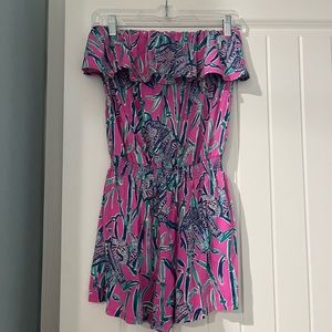 Lilly Pulitzer Strapless Romper